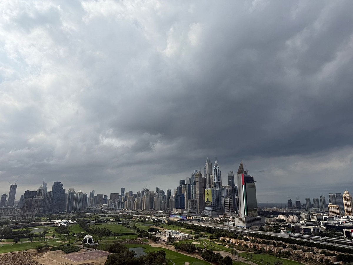 Rain in Dubai; Rain in UAE; Rain clouds; Rain; Cloudy weather