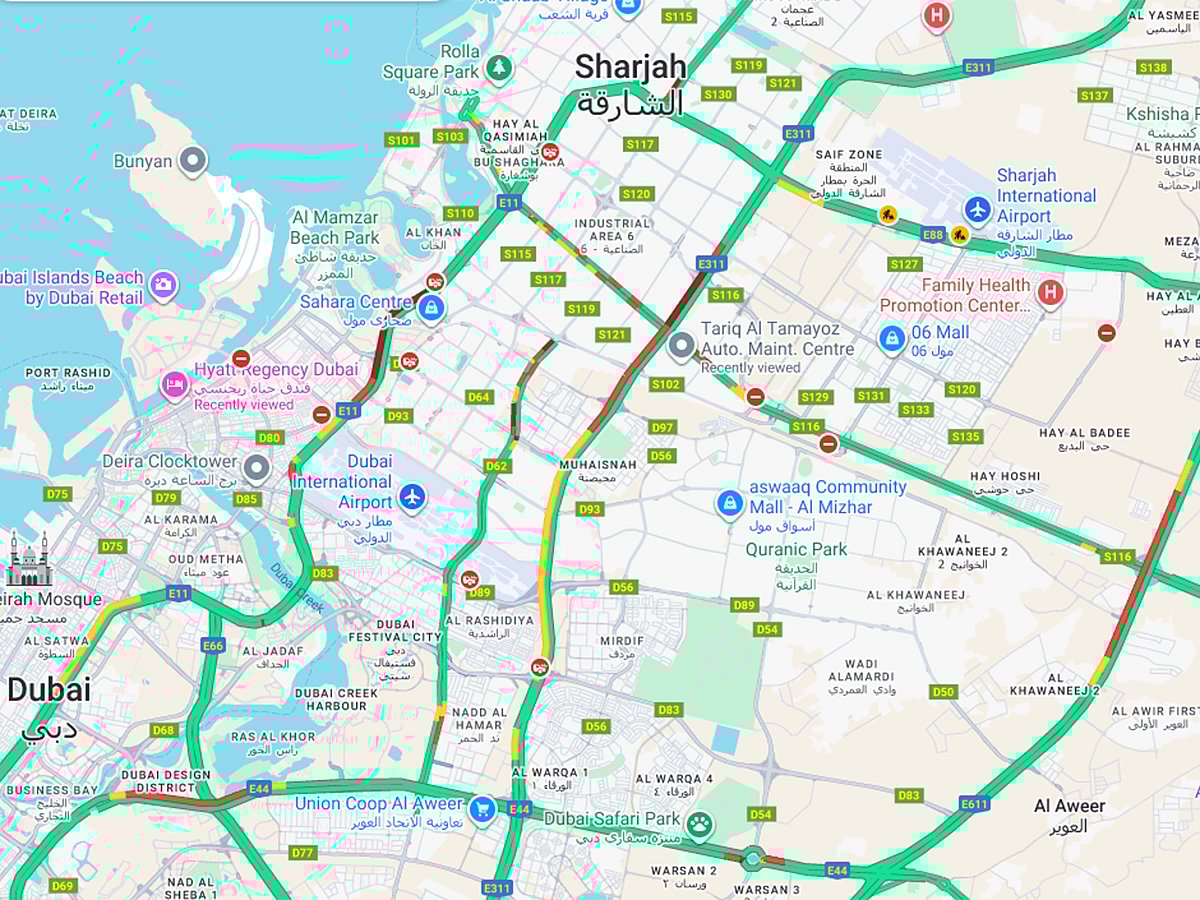 Motorists warned of long delays on major highways and industrial zones.
