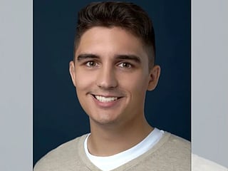 Benjamin Erickson, the 24-year-old decorated US Army veteran named by law enforcement as the "person of interest" in the Brown University shooting, appears in this image from his LinkedIn profile.