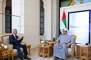 Sheikh Mansour meets India's External Affairs minister