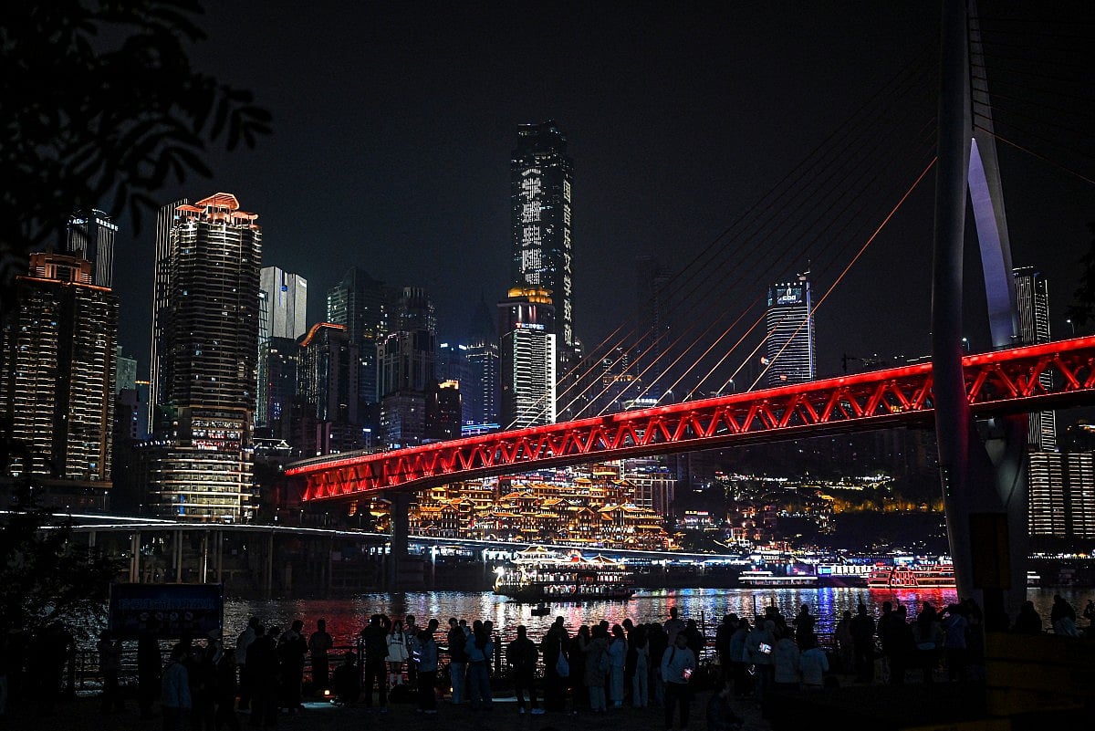 The incident happened in China's Chongqing.