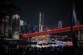 The incident happened in China's Chongqing.