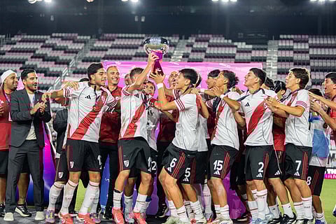 River Plate were crowned the first-ever champions of the Messi Cup, an elite under-16 academy tournament