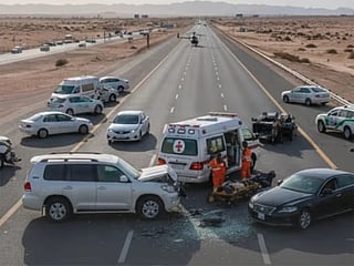 7 Kuwaitis killed in traffic accident on Saudi highway