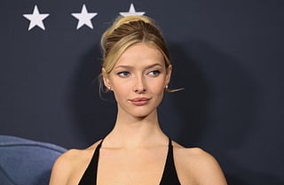 British-US singer Apple Martin attends the NY premiere of "Marty Supreme" in New York on December 16, 2025.