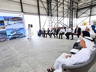 The progress update followed a meeting of the Dubai Metro Blue Line Forum, chaired by Mattar Al Tayer.