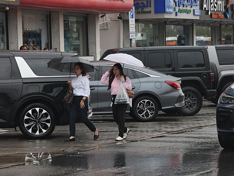 Rain in Dubai