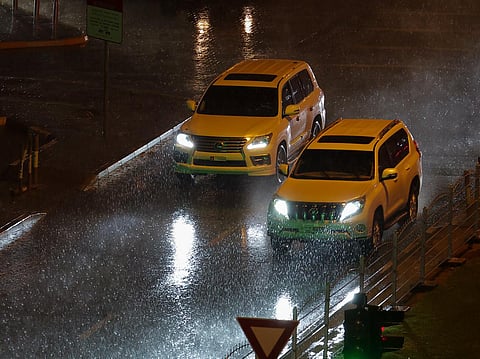 Rain in Sharjah