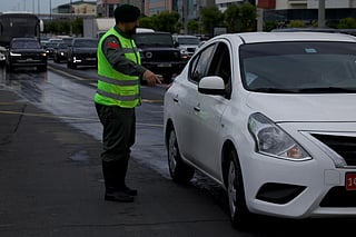 Dubai Police were on 24/7 alert as the rains began
