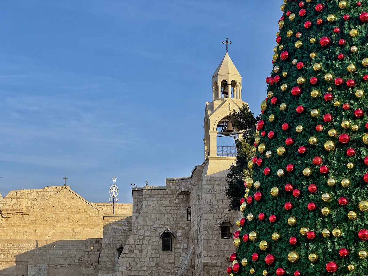 Church of the Nativity, at the Old City of Bethlehem, Palestine — the city where Christmas began, and where centuries of faith, food, and tradition still define the season
