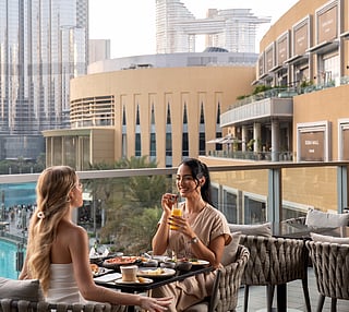 Amaya serves breakfast with views of Burj Khalifa 