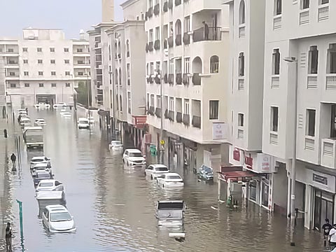 Heavy rains cause waterlogging in parts of Dubai