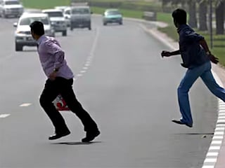 Illustrative image. Police urged pedestrians to follow safety rules to prevent serious accidents.