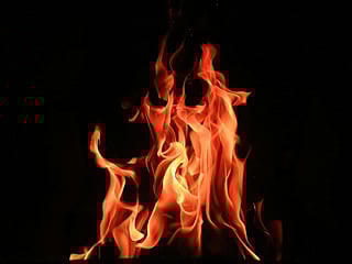 Fires should be fully extinguished after use and never left burning unattended or inside the home.