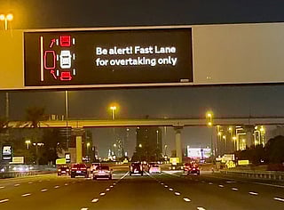 RTA has issued a fresh alert to remind Dubai drivers that the fast lane is meant for overtaking only. 