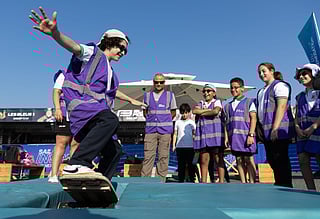 The initiative introduced thousands of students aged 8–24 to the groundbreaking world of foiling and wingfoiling.