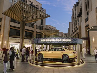 Dubai's Gold Souk Offers Shoppers a Chance to Win Gold Mercedes