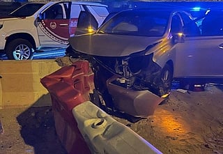 Dubai Police warn against fatigued driving after crash