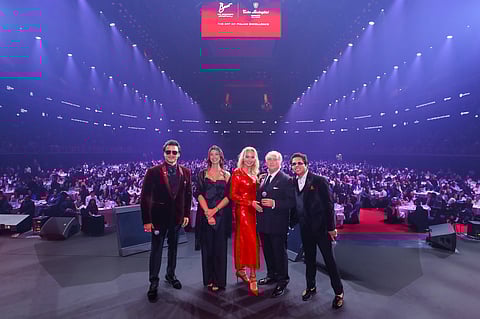 From left to right: Dr. Vivek Anand Oberoi, Ginevra Lamborghini, Angela Krieger, Dr. Tonino Lamborghini and Ankur Aggarwal