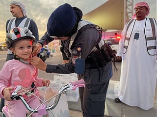 Abu Dhabi Police share winter guide for e-scooter users