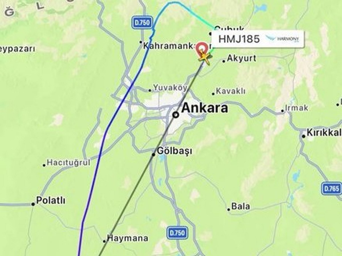 Jet carrying Libyan army chief vanishes from radar over Ankara