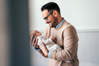  In simple words, it’s the intense worry and stress that many men experience, as they adjust to becoming a father,