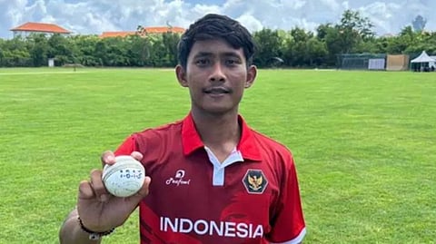 Five wickets in an over! Indonesian bowler creates record