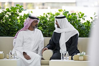 UAE President receives Crown Prince of Ajman