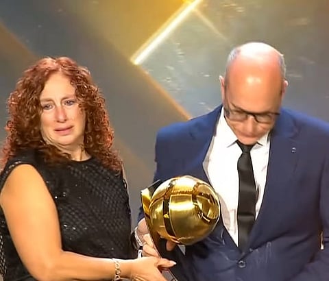 Diogo Jota honoured posthumously at Globe Soccer Awards