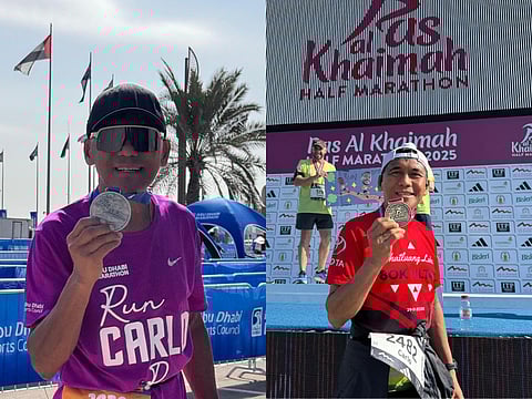 A 63-year-old Filipino retiree in the UAE completes the ADNOC Abu Dhabi Marathon while on dialysis.