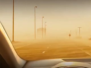 Motorists urged to slow down as visibility drops across UAE.