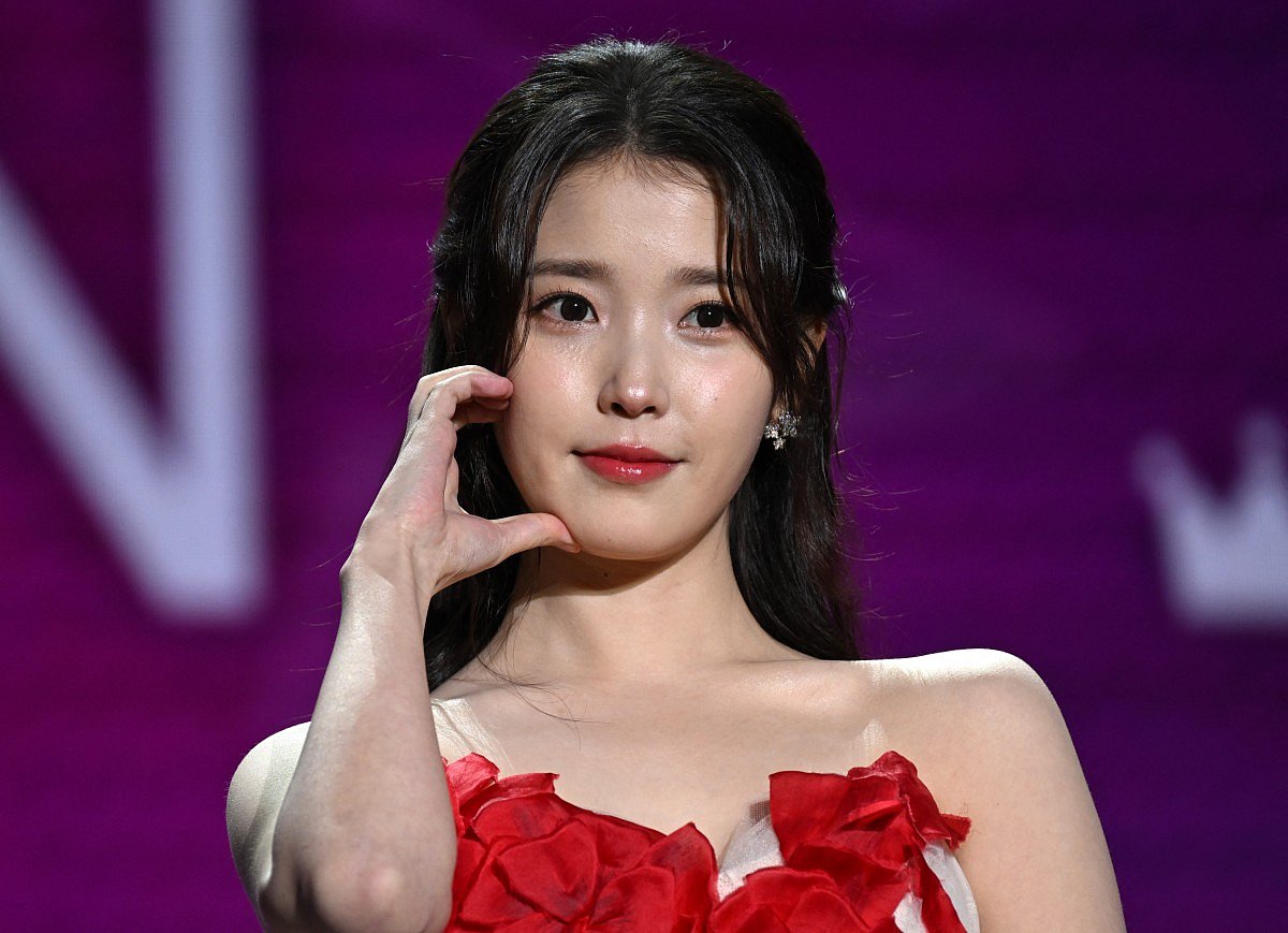 South Korean singer and actress Lee Ji-eun, known as IU. 
