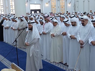 Funeral prayers for Al Nuaimi family members performed