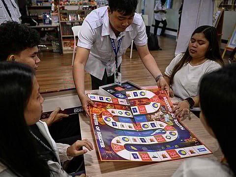 More than 10,000 editions of the game, aimed at players as young as nine years old, have been distributed across the archipelago nation.

