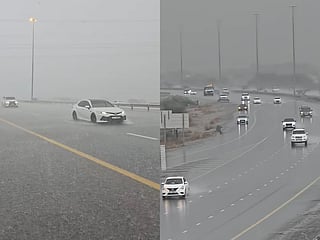 Heavy rain hits RAK, Fujairah and parts of Dubai