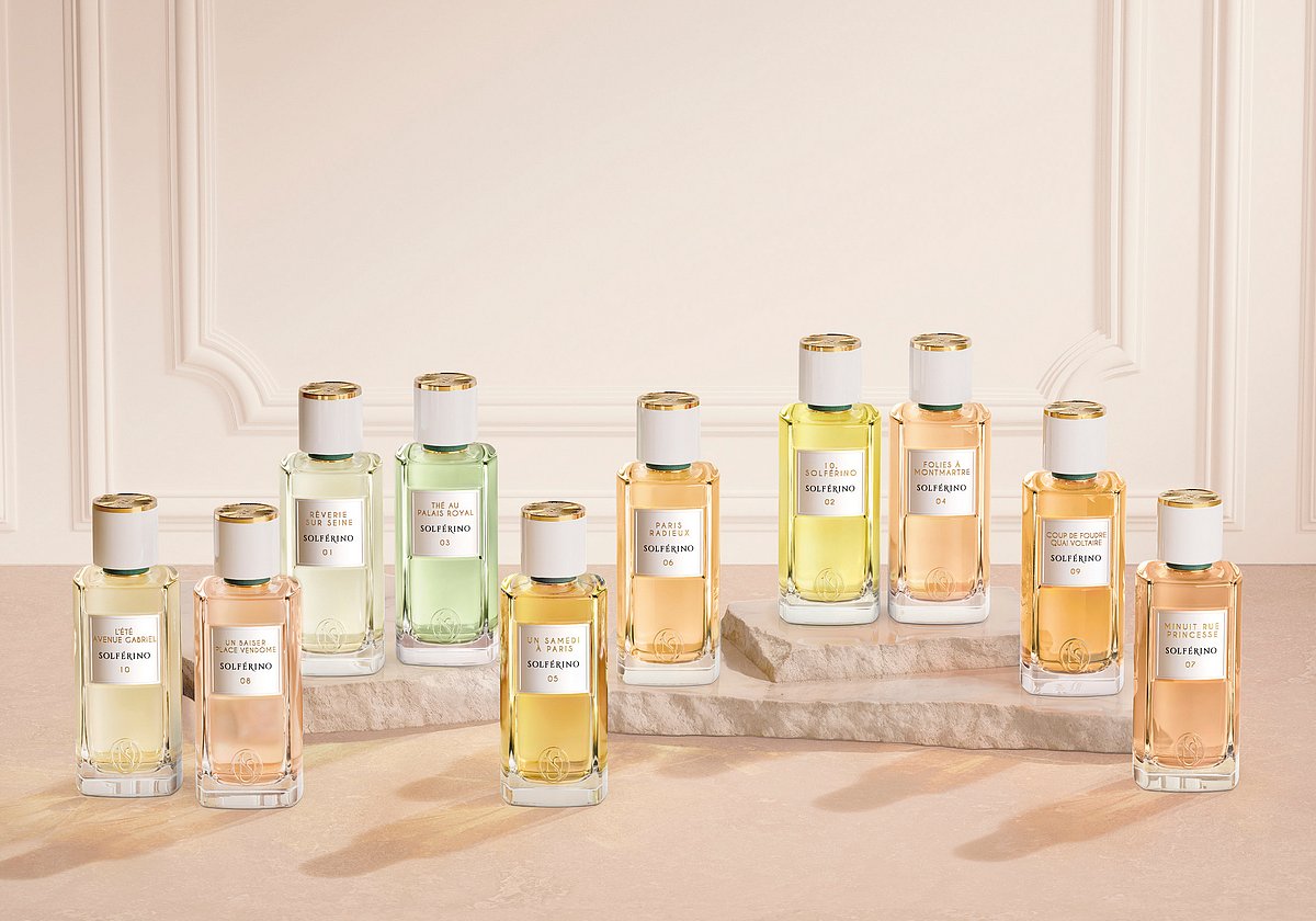 The first in-house collection of Interparfums, Solférino Paris, certainly does not hide its Parisian roots and ties.