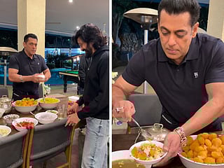 Salman Khan turns chef with his special bhel puri
