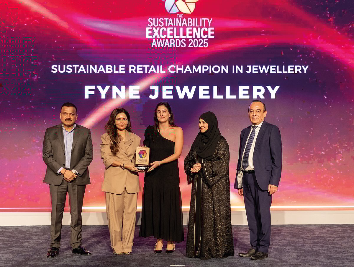 Fyne Jewellery wins Sustainable Retail Champion Award