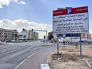 Dh2-Dh25 for parking soon in Dubai International City 