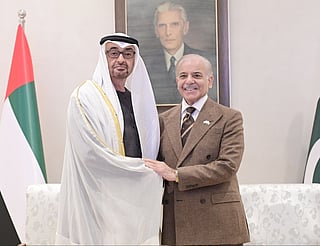 UAE President meets Prime Minister of Pakistan
