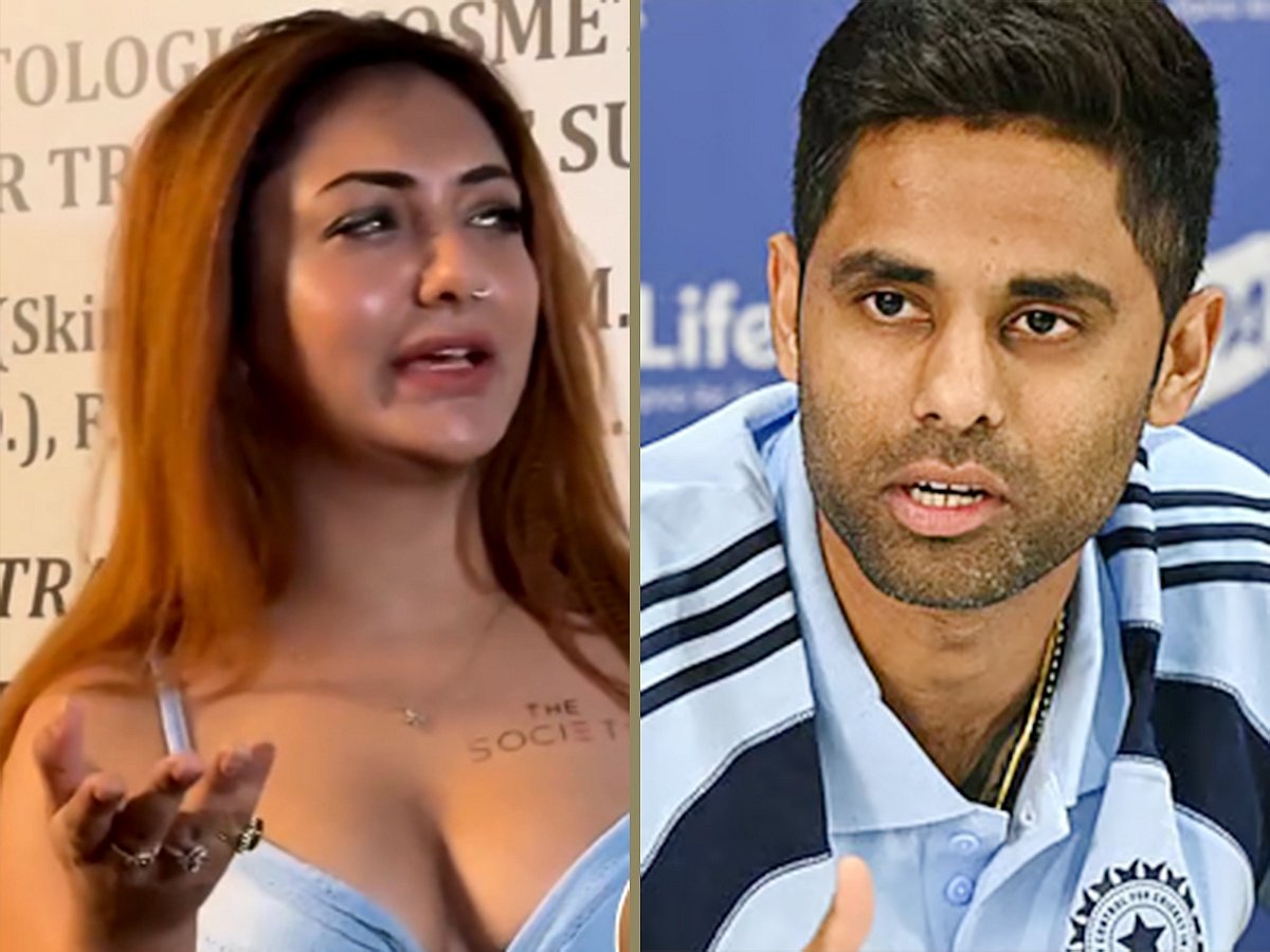 Khushi Mukherjee and Suryakumar Yadav