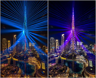 Look: Epic fireworks light up the UAE for New Year 2026