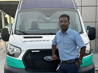 While Dubai celebrates, he is out saving lives tonight