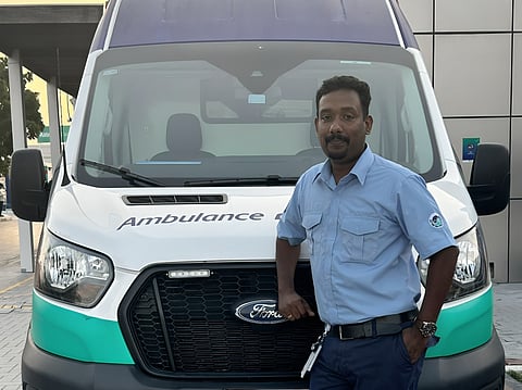 While Dubai celebrates, he saves lives: Indian ambulance driver on New Year’s Eve duty