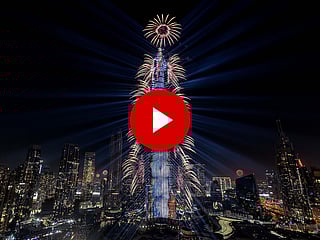 Watch: Burj Khalifa lights up with fireworks tonight