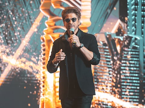 Shah Rukh Khan - Bollywood actor at a property launch event in Dubai.