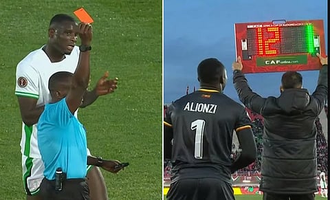 In a rare event, all three goalkeepers for Uganda played against Nigeria at the AFCON