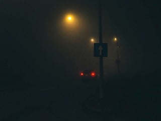 Visibility was near zero on the night of the incident 