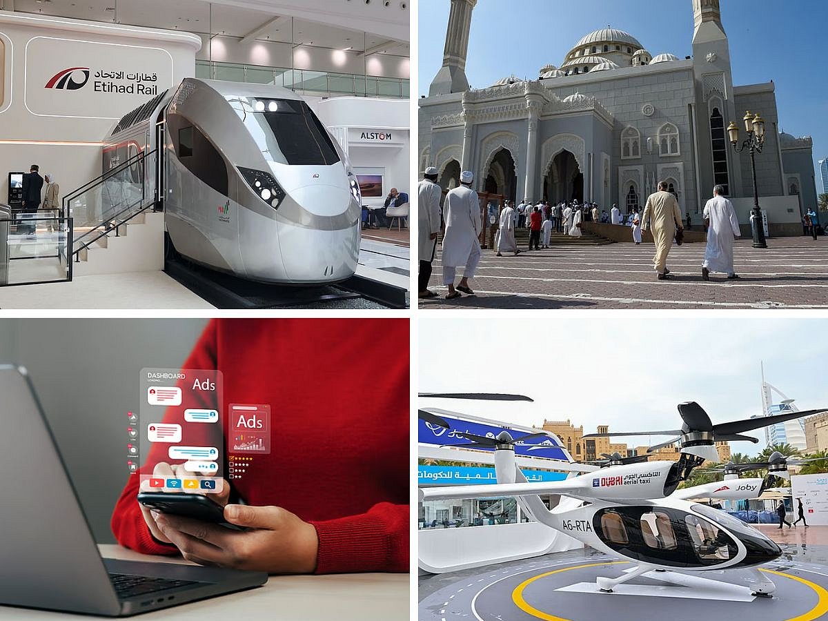 Key UAE updates in 2026 from air taxis and rail to new laws, new Friday prayer timings, school hours, taxes and single-use plastic bans.