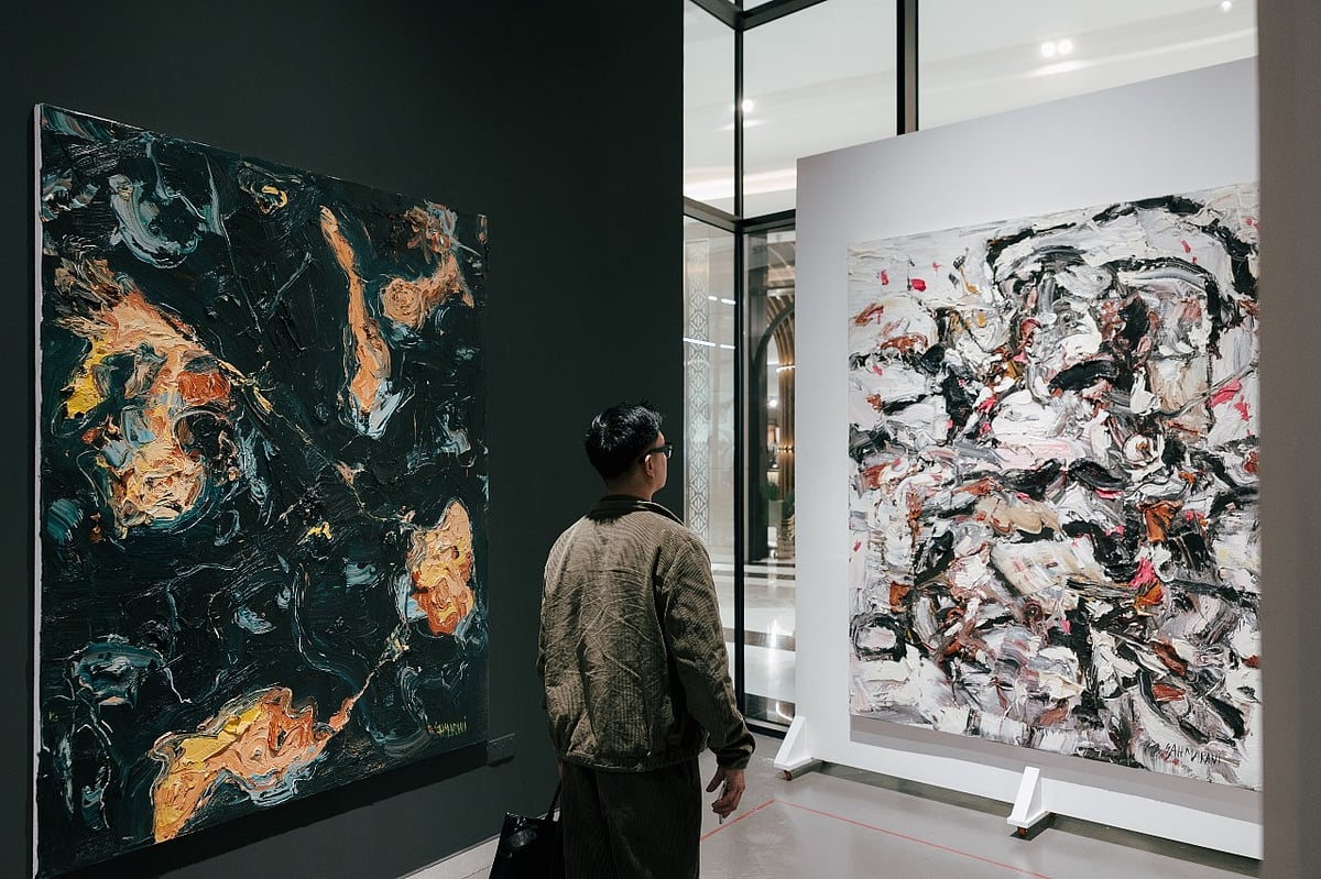 Lebanese Artist's Canvas of Resilience and Hope